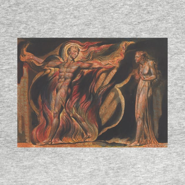 Jerusalem, Plate 26, "Such Visions Have...." by William Blake by Classic Art Stall